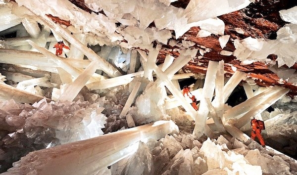 Gua-gua Mexico, alam semesta bawah tanah anu luar biasa