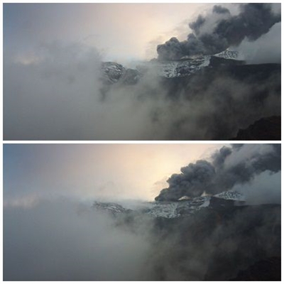 Ngawasi kegiatan vulkanik ing Popocatepetl