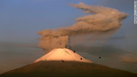 Popocatepetl'de volkanik aktiviteyi izleme