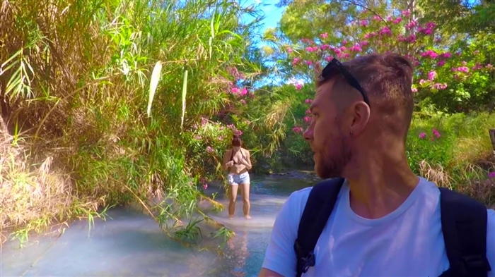 Agua Hedionda spa dukker opp igjen, en av de mest berømte i Mexico