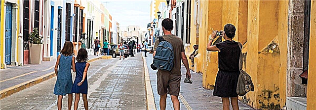 Kota Campeche, papanggihan témbok