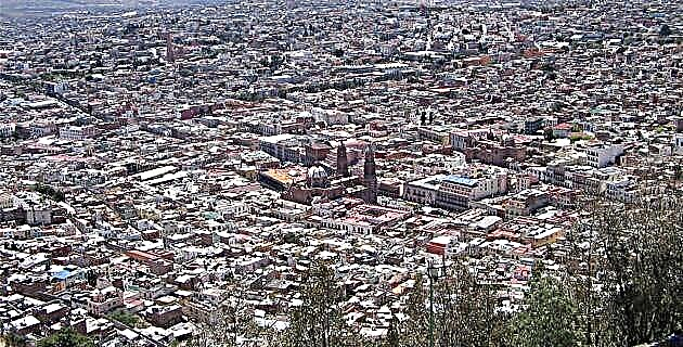 Yeni İspan dünyasının incisi olan Zacatecas şəhəri