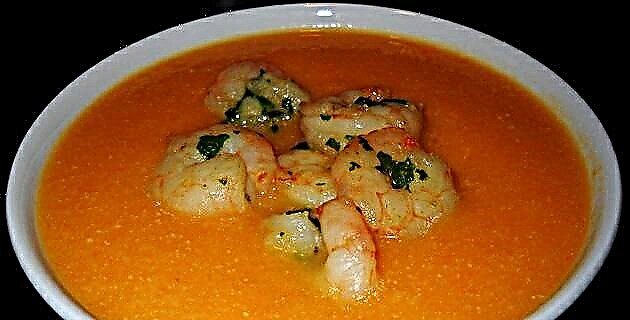 Shrimp and pumpkin soup recipe
