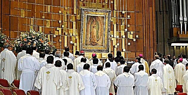 Musik i ikonografien til Jomfruen af ​​Guadalupe