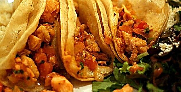 Recept na tacos z morského raka