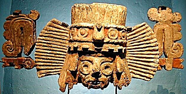 Huitzilopochtli ndi Tláloc mu Meya wa Templo