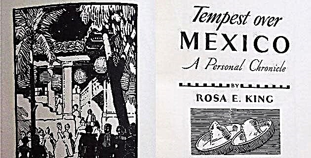 „Romas Eleanor King“ audra virš Meksikos